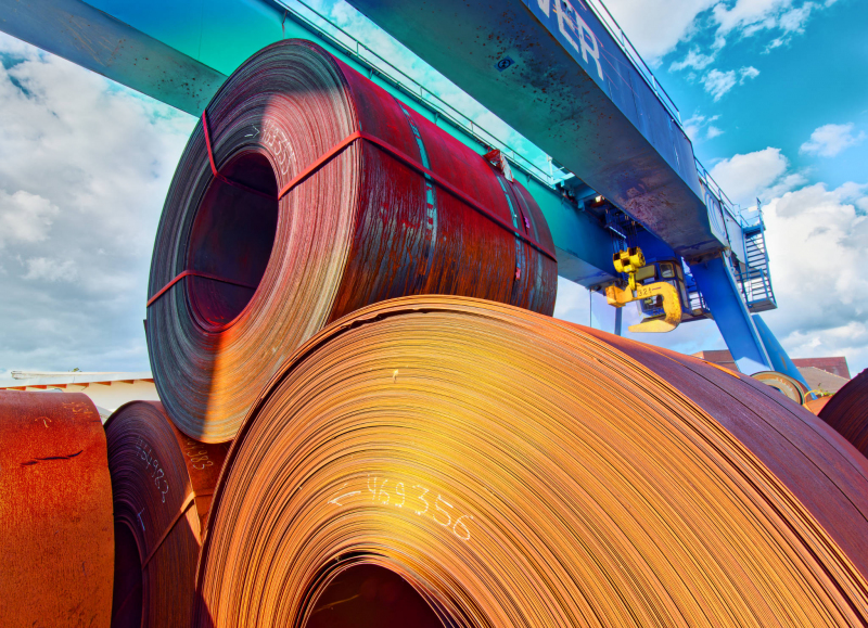 Bandstahl - Komplementärfarben